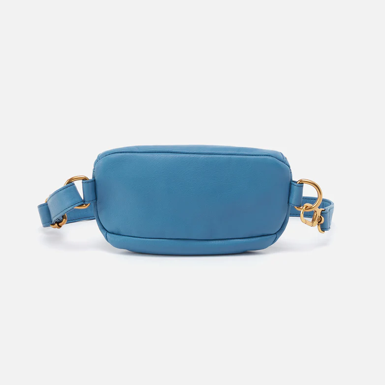 Hobo Fern Belt Bag in Dusty Blue Handbags in  at Wrapsody