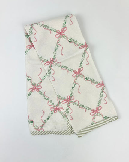 Holiday Lattice Tea Towel Kitchen Towels in at Wrapsody