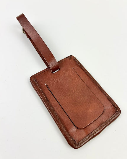 Leather Luggage Tag Assorted Travel Accessories in at Wrapsody