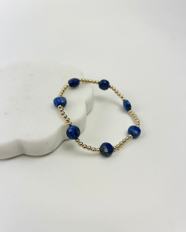 Enewton Admire 3mm Bracelet - Lapis Bracelets in  at Wrapsody