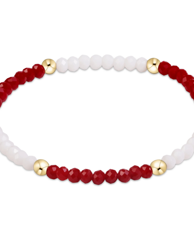 Enewton Gameday Flirty Presence Bracelet Crimson/White Bracelets in at Wrapsody