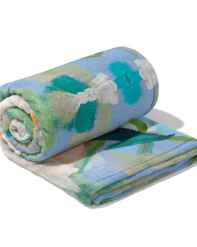 Laura Park Island House Fleece Blanket Blankets & Throws in at Wrapsody