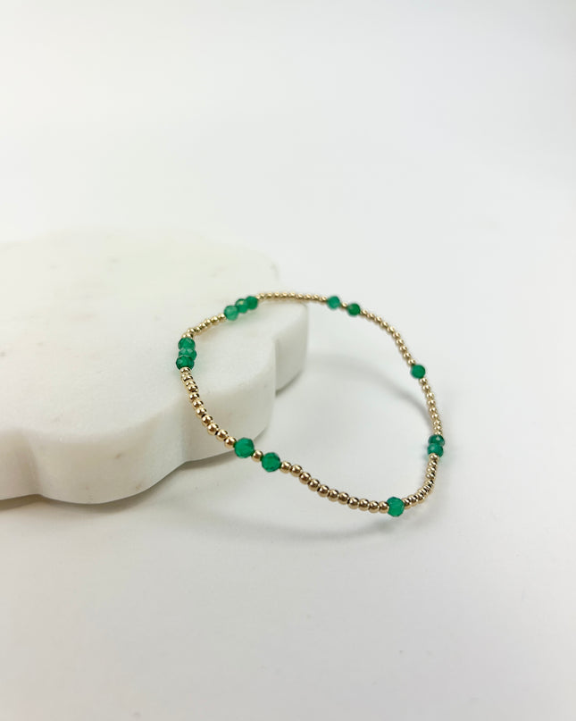 Enewton Hope Unwritten Gemstone Bracelet - Green Onyx Bracelets in  at Wrapsody