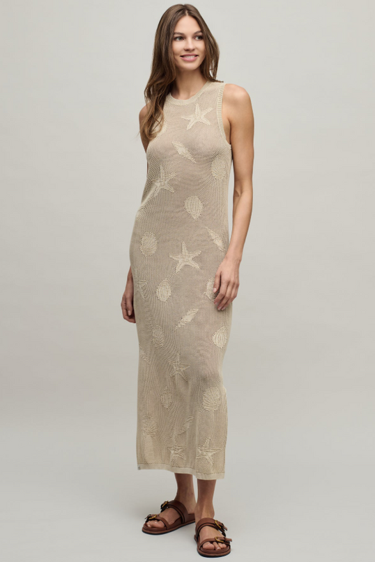 Barefoot Dreams Stone Motif Midi Dress