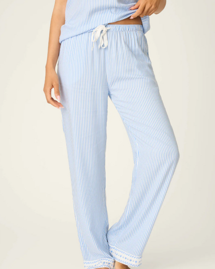 PJ Salvage Frutta Fresca Cornflower Pants Loungewear in S at Wrapsody