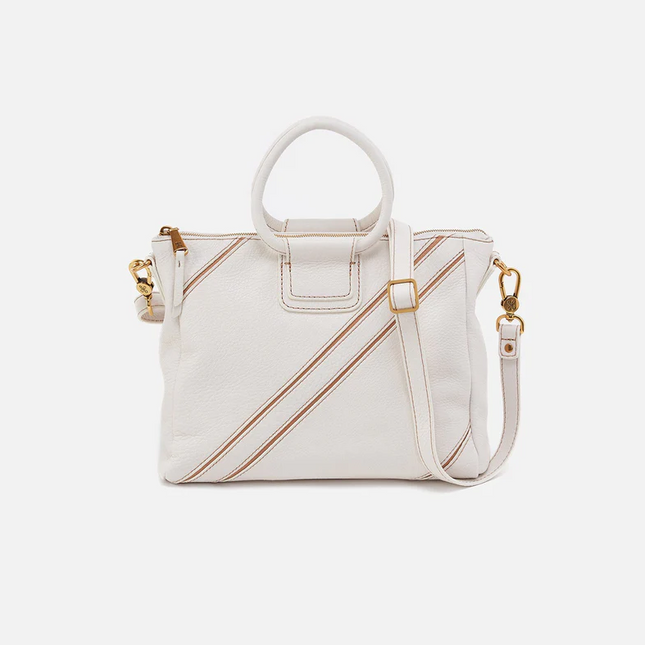 Hobo Sheila Medium in White Handbags in  at Wrapsody