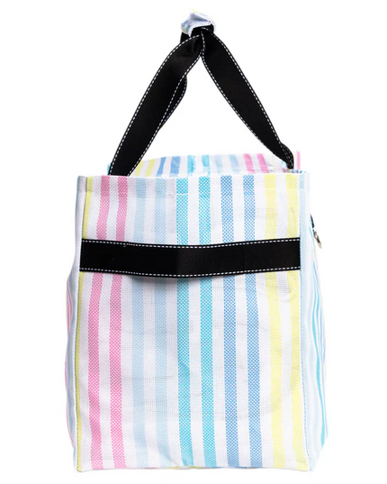 Scout Checking In Havana Cabana Woven Totes in at Wrapsody