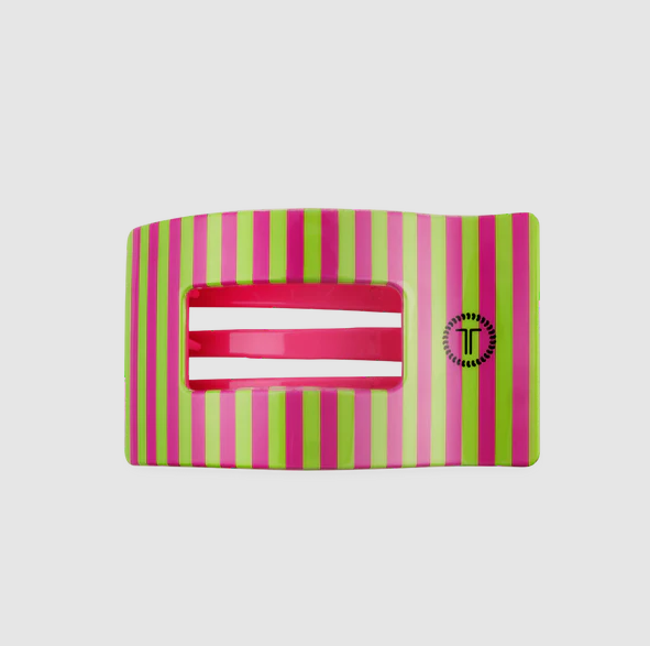Teleties Summer Crush Rectangle Flat Clip Medium Hair Accessories in at Wrapsody