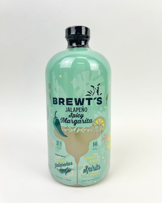 Brewt's Jalapeno Spicy Margarita Mix 32oz Food in  at Wrapsody