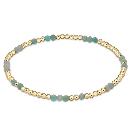 Enewton Hope Unwritten Gemstone Bracelet Bracelets in Amazonite at Wrapsody