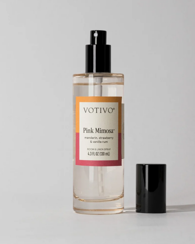 Votivo Room & Linen Spray Pink Mimosa Scents in at Wrapsody