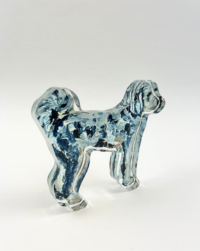 Aussiedoodle Acrylic Block Home Decor in  at Wrapsody