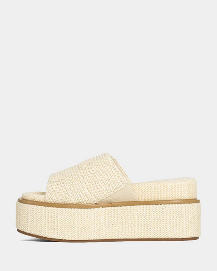 Lexie Bone Platform Sandals Shoes in at Wrapsody