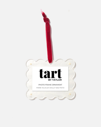 Acrylic Pearl White Frame Ornament Home Decor in at Wrapsody