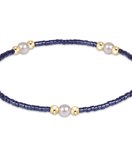 Enewton Hope Purpose Pearl Bracelet Navy
