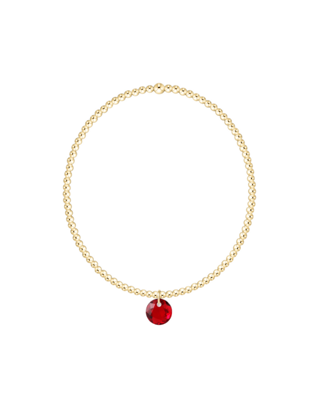 Enewton Reflection Small Charm Classic 2mm Bracelet Bracelets in 01 at Wrapsody