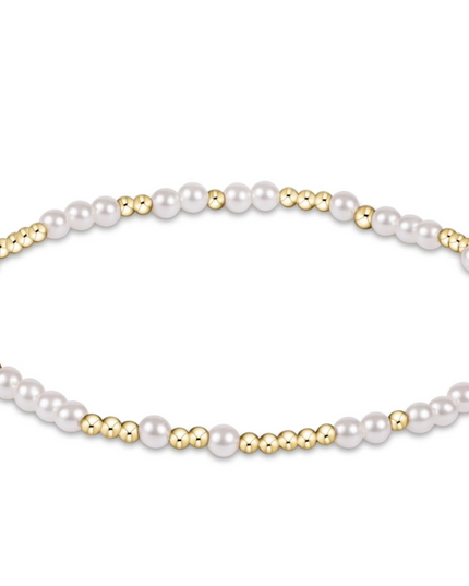 eGirl Hope Unwritten Pearl 3mm Bracelet