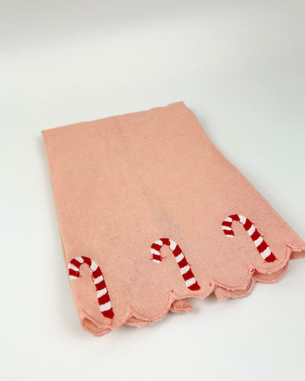 Provence Candy Cane Hand Towel Kitchen Towels in at Wrapsody