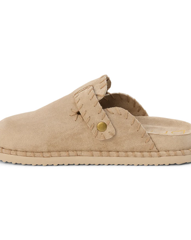 Percy Taupe Clogs Shoes in at Wrapsody