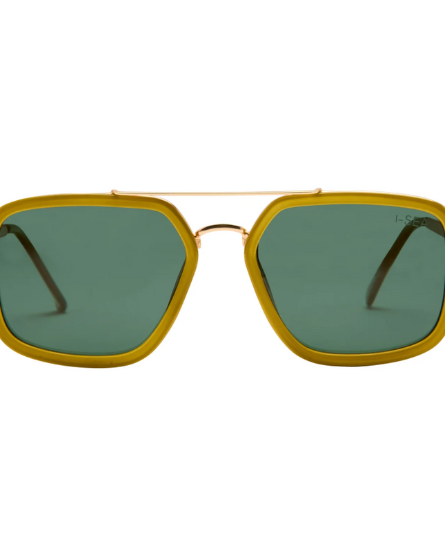 I-SEA Cruz Avocado/Green Sunglasses