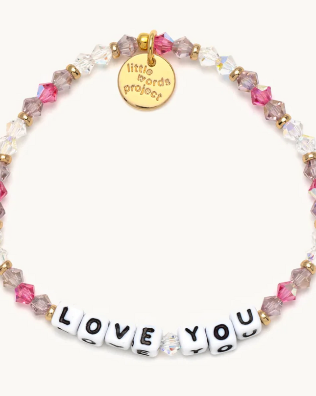 Little Word Project Love You Bracelet S/M Bracelets in  at Wrapsody