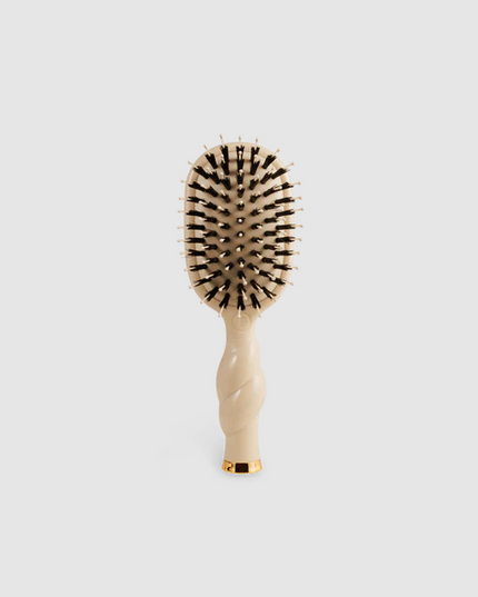 Teleties Boar Tan Mini Brush Hair Accessories in at Wrapsody