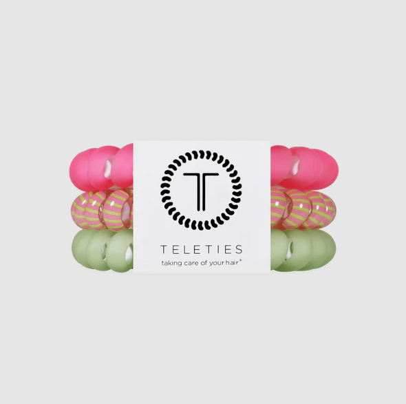 Teleties Summer Crush Large Hair Ties Hair Accessories in at Wrapsody