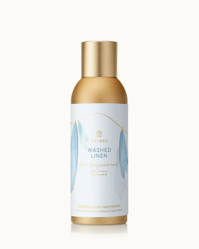 Thymes Home Mist - Multiple Scents Scents in Washed Linen at Wrapsody