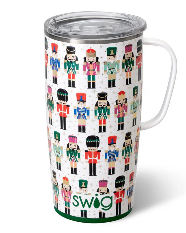 Swig 22oz Travel Mug Nutcracker