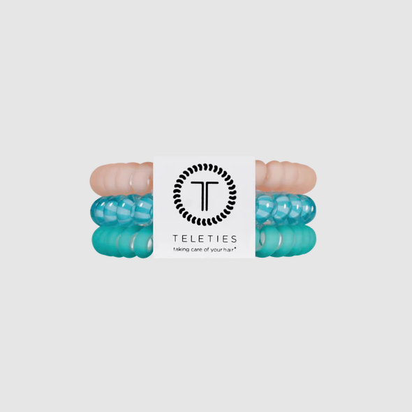 Teleties Splash Zone Small Hair Ties Hair Accessories in at Wrapsody