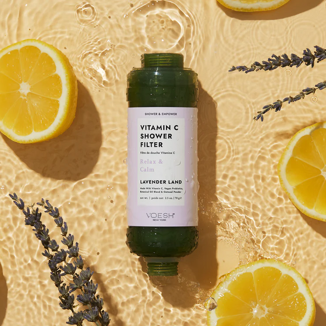 Lavender Land Vitamin C Shower Filter Bath & Body in  at Wrapsody