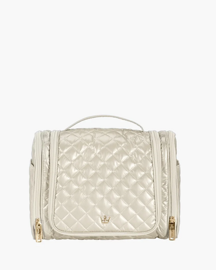 Oliver Thomas  Hanging Travel Organizer Pearl Metallic