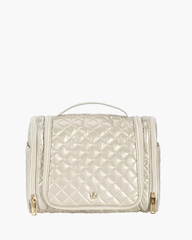 Oliver Thomas Hanging Travel Organizer Pearl Metallic Travel Accessories in at Wrapsody