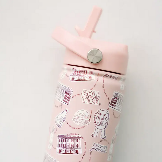 Alabama Insulated 18oz Water Bottle Drinkware in at Wrapsody