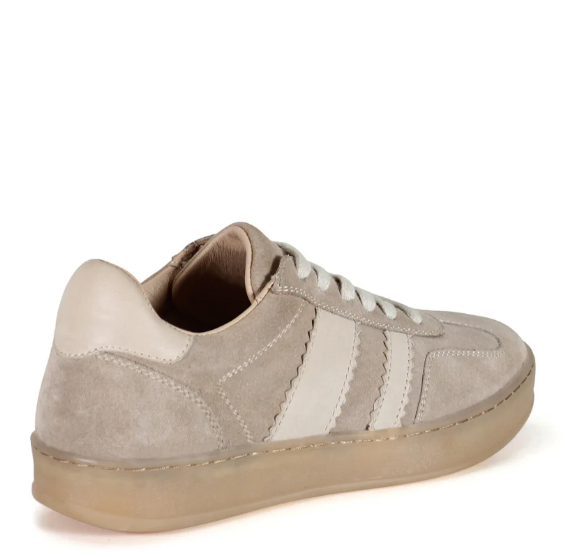 Jon Qwill Taupe Sneakers Shoes in at Wrapsody