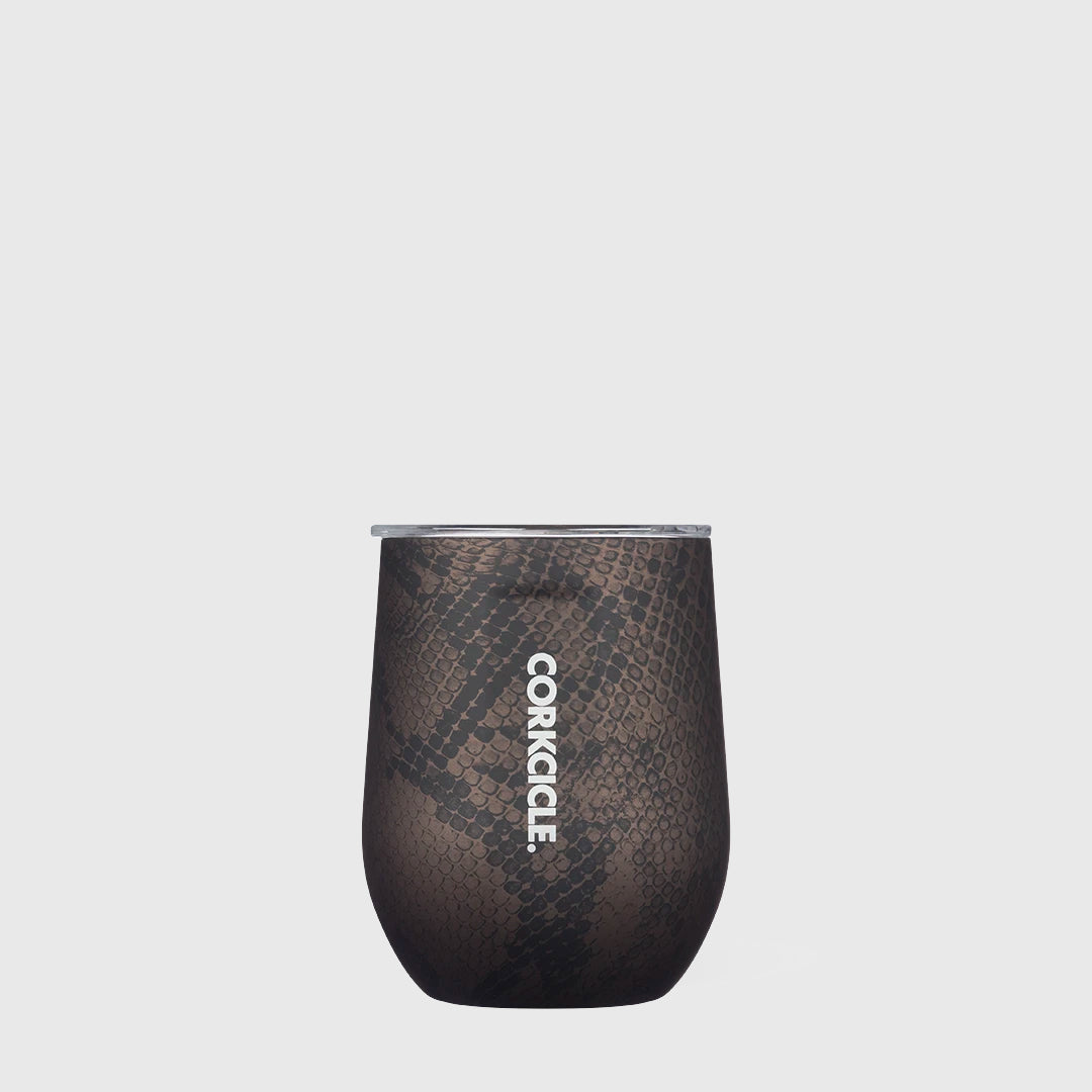Corkcicle Stemless Wine 12oz Drinkware in Rattle at Wrapsody