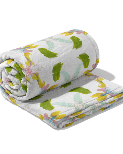 Laura Park Dogwood Fleece Blanket Blankets & Throws in at Wrapsody