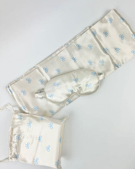 Pillowcase & Eye Mask Set Assorted Travel Accessories in at Wrapsody