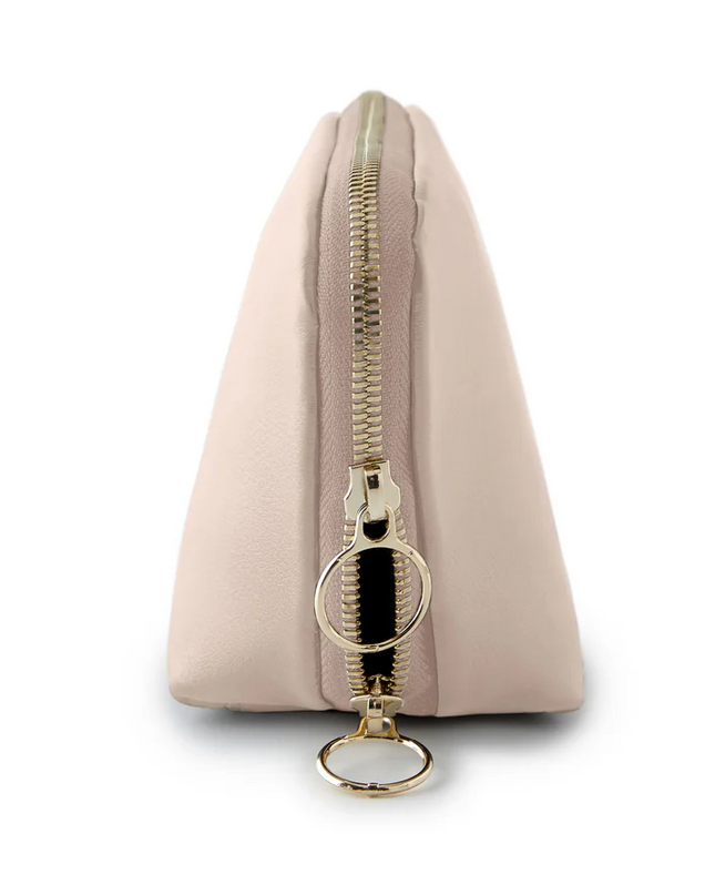 Everyday Makeup Bag Blush/Cool Grey Travel Accessories in at Wrapsody