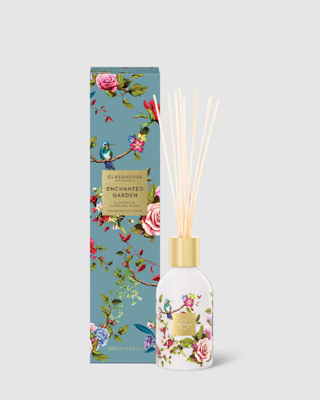 Glasshouse Diffuser 8.4oz - Enchanted Garden Scents in  at Wrapsody