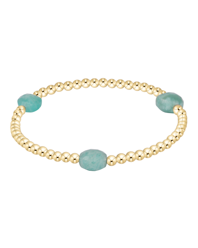 Enewton Admire 3mm Bracelet Amazonite Bracelets in at Wrapsody