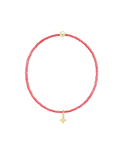 Enewton Hope Classic Signature Cross Charm Bracelet Sherbert Bracelets in at Wrapsody