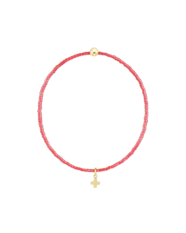 Enewton Hope Classic Signature Cross Charm Bracelet Sherbert Bracelets in at Wrapsody