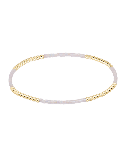 Enewton Hope Blissful Bracelet Silky White Bracelets in at Wrapsody