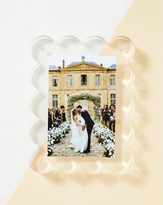 Clear Acrylic Frame Picture Frames in  at Wrapsody