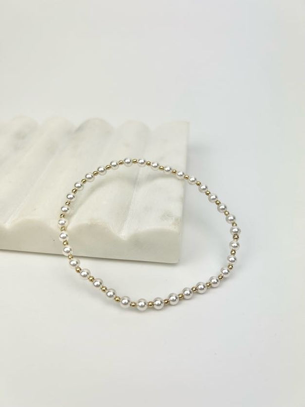 Enewton Extends Classic Grateful Pearl 4mm Bracelet Bracelets in at Wrapsody
