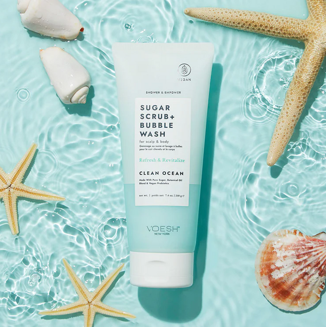 Sugar Scrub/Bubble Wash - Clean Ocean Bath & Body in  at Wrapsody