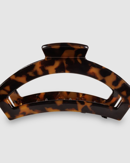 Teleties Open Clip Large Hair Accessories in Tortoise at Wrapsody