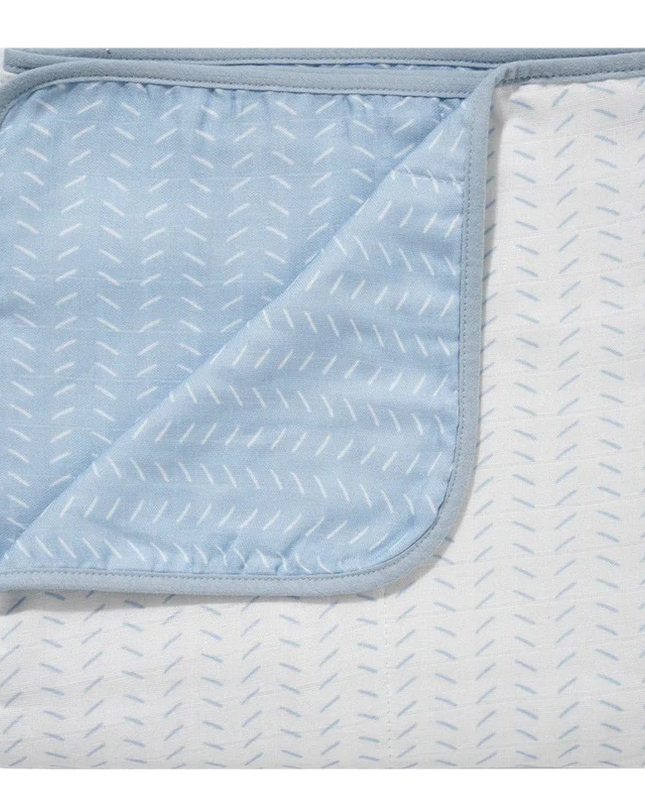 Blue Dash Baby Blanket Blankets & Throws in  at Wrapsody