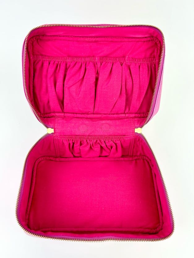 Travel Organizer - Shine Pink Travel Accessories in  at Wrapsody